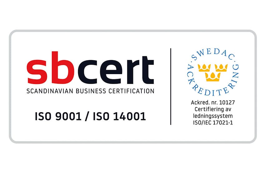 Avavi AS er ISO sertifisert for 3 nye år